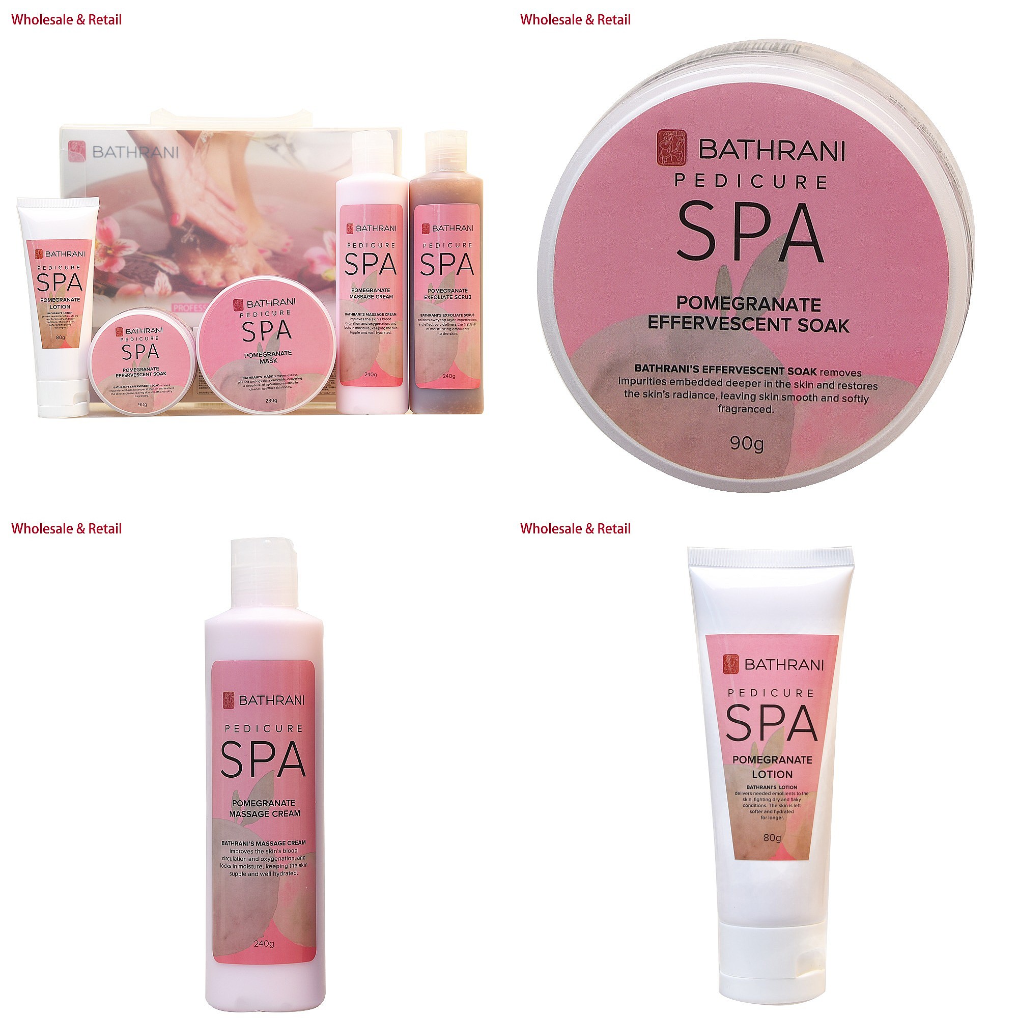 Luxury Skincare Box - Zestaw do pedicure spa, 5-stopniowy system