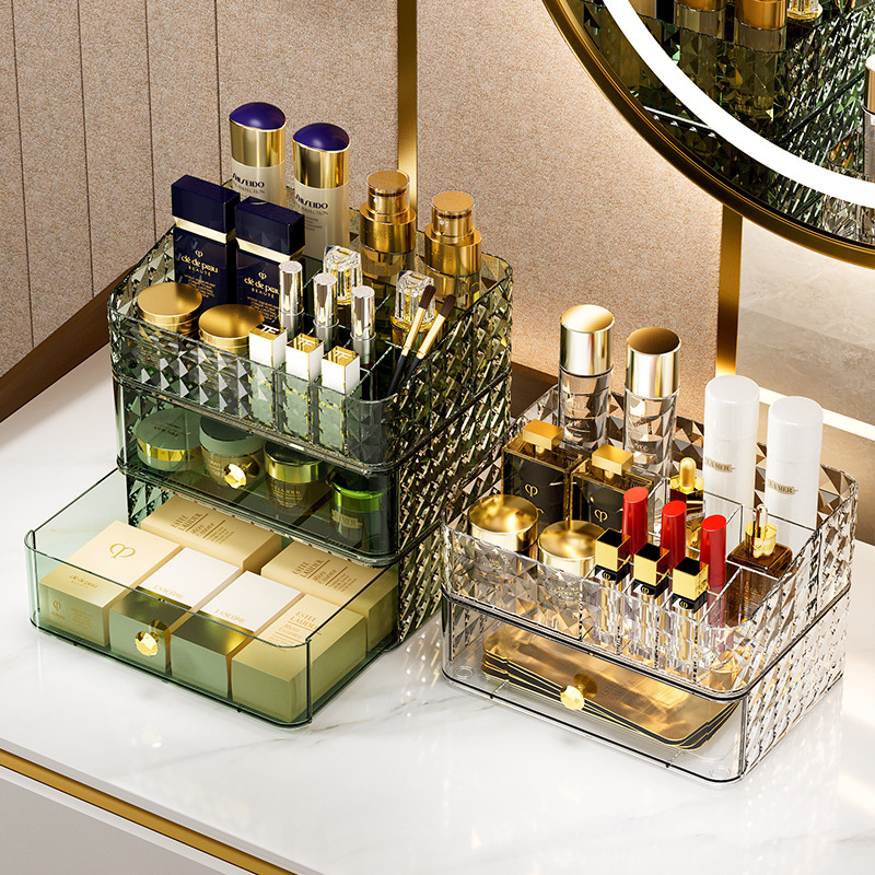 Luxury Skincare Box - Pudełko do przechowywania kosmetyków z wzorem
