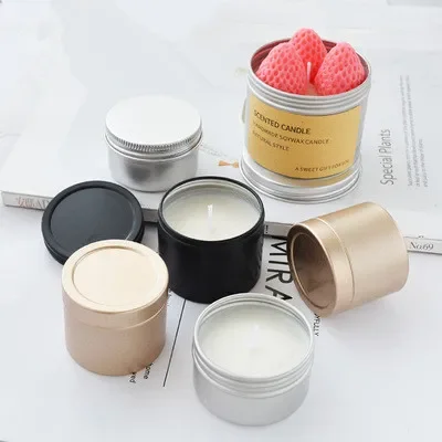 Luxury Skincare Box - Luksusowe słoiki na świece z pokrywką,